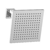 Abey Gareth Ashton Brass 200mm x 200mm Square Shower Head with 200mm Ceiling Dropper - Chrome